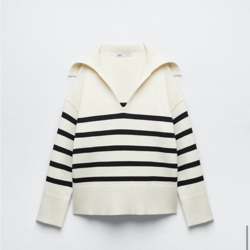 Zara Striped Knit Sweater in size XS